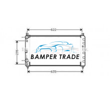 Радиатор SKODA FELICIA 1.6 1.9D 95-02