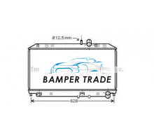 Радиатор MAZDA RX-8 1.3 03- на Mazda RX-8 I (2003–2008)