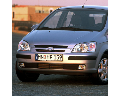 Заказать Бампер передний в цвет кузова Hyundai Getz (2002-2005) дорестайлинг в Казани