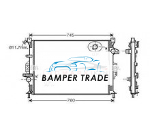 Радиатор FORD MONDEO IV 1.6-2.3 1.8TD-2.2TD 07-