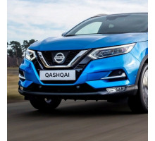 Бампер передний в цвет кузова Nissan Qashqai 2 J11 (2017-2021) рестайлинг