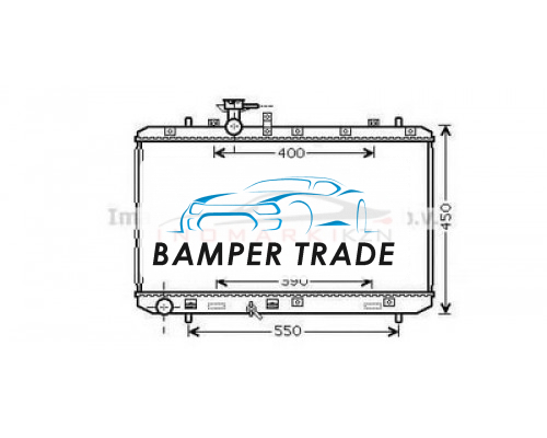 Купить Радиатор SUZUKI SX4 1.6 M T 06- на SUZUKI SX4 EY/GY в Казани
