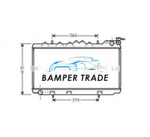 Радиатор NISSAN PRIMERA 1.6 2.0 90-98 на Nissan Primera I (P10) (1990–1997)
