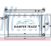 Радиатор BMW E60 E61 E65 E66 2.0D-4.4D 03-10
