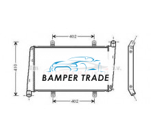 Радиатор VOLVO S40 1.9 2.0 A T 97-05