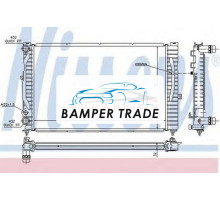 Радиатор AUDI A4 A6 1.6 1.8T 95-07