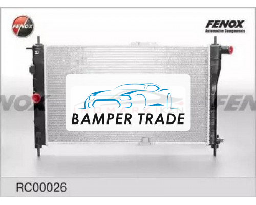 Заказать Радиатор двигателя FENOX RC00026 на Daewoo Nexia I (1995–2008) в Казани