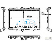 Радиатор CITROEN C5 2.0D 95-05