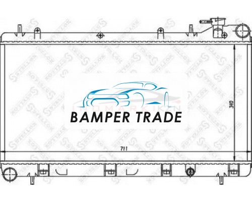 Купить Радиатор охлаждение двигателя STELLOX 1026263SX на Subaru Impreza I (1992–2000) в Казани