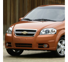 Бампер передний в цвет кузова Chevrolet Aveo T250 (2006-2012) седан